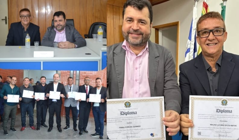 Prefeito, vice prefeito e vereadores são diplomados em Itarantim.