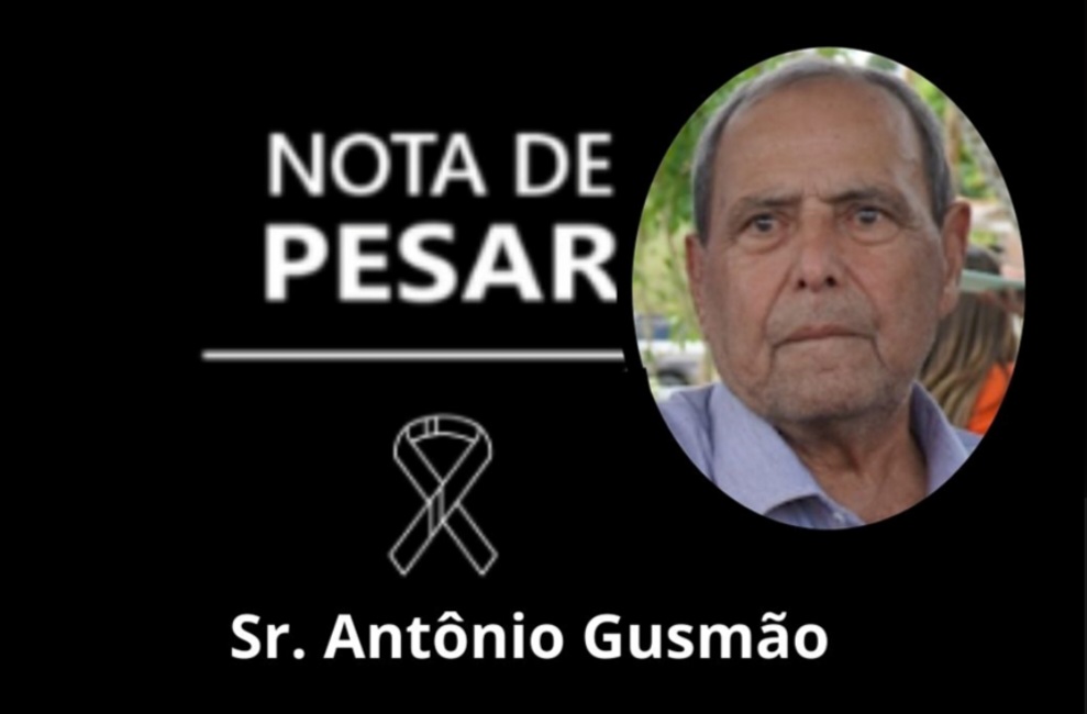 Faleceu na madrugada deste domingo o Sr. Antônio Gusmão pai do prefeito Fábio Gusmão.